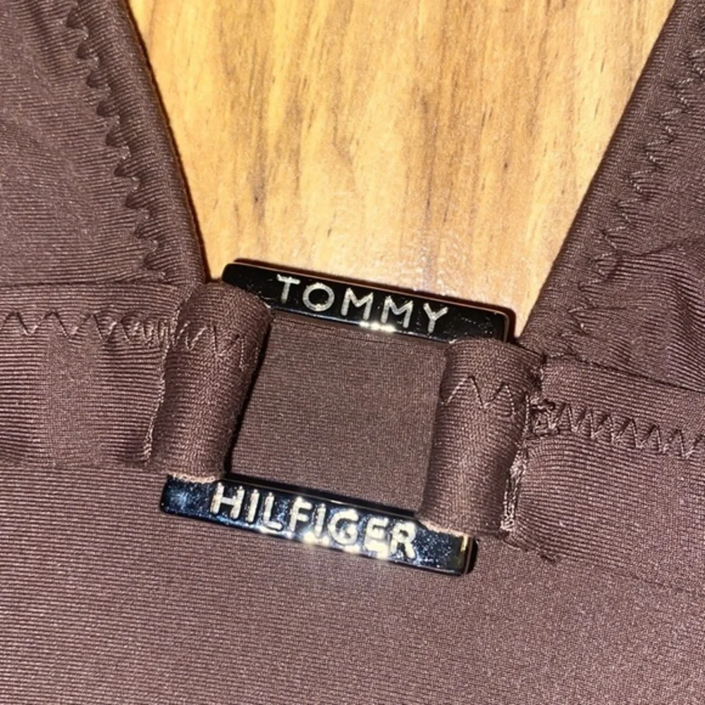 Tommy Hilfiger one piece swimsuit brown size 10